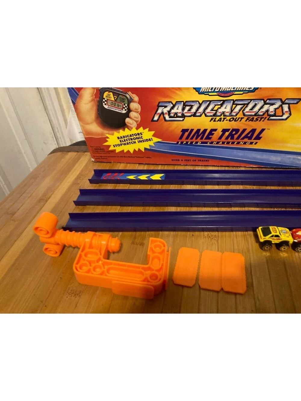Micro Machines 1995 Radicators Time Trial  Set Incomplete  with Extra Cars